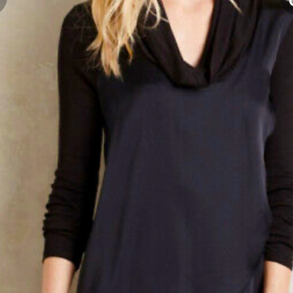 Anthropologie Deletta cowl neck blouse
